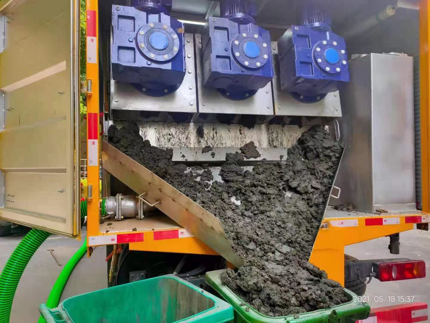 渠县化粪池清掏城市维护站-泥浆净化干湿分离处理